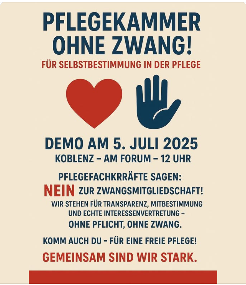 Aufruf Demo 05.07.2025 Koblenz