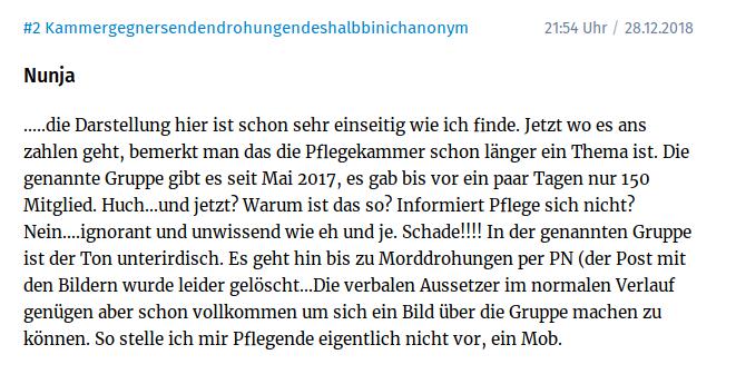 Angebliche Morddrohung im HNA-Forum