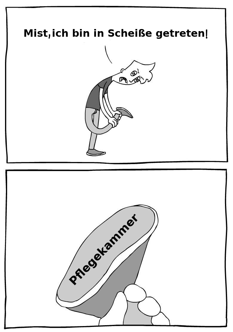 Mist, ich bin in Scheiße getreten!