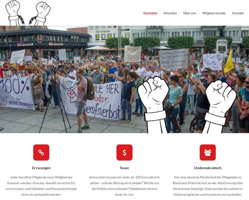 Netzwerk für freie Pflegekammern